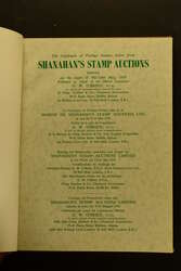 1958/59: Shanahan's Stamp Auctions Ltd. – Collection of Auction ...