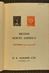 1958/1959: 'The John Lek Collection' (HR Harmer) in 6 parts with ...