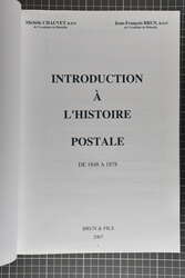 2000: 'Introduction a L'Histoire Postale Des Origines a 1849', 1 - ...
