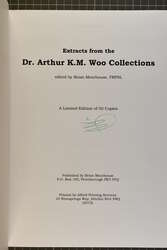 2015: Extracts from the Dr. Arthur K.M. Woo Collections, Edited by ...