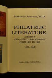 1992/2006: Philatelic Literature by Amrhein, volumes 1 to 4, ...