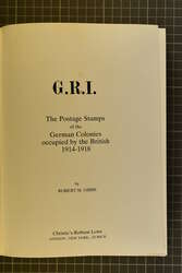 1987: 'G.R.I The Postage Stamps of the German Colonies occupied by ...