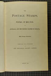 1887: 'The Postage Stamps, Envelopes, and Postcards of Australia and ...