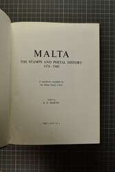 1980: 'MALTA, the stamps and postal history 1576-1960' a handbook ...