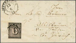 Wülflingen: Zürich 6, Type II, die 12. Marke des Hunderterbogens, ...