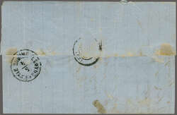 Austrin P.O. in Cyprus 1866 (April 2): Cover from Larnaca to Syros ...