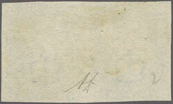 1840: 2 d. blue, plate 2, lettered SI-SJ, a used horizontal pair, ...