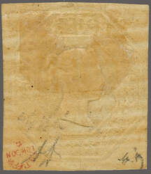 1847/54: Embossed 1 s. pale green, Die 1, an unused example with good ...