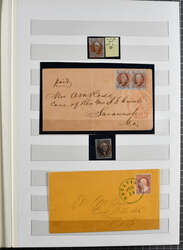 Lots & Collections, 1847/1997c.: Collection in three volumes with ...