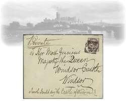 1881: 1 d. lilac, a used example on 1889 cover endorsed "Private" and ...