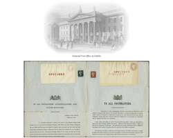 1841: Postal Notice "To All Postmasters" produced in Edinburgh and ...