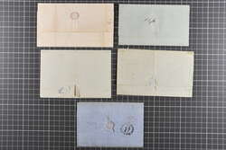 1849/55: Small group of covers from Bogotá with prepaid 1849 ...