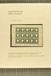1886/93: Crown CC, Second Perforated issue. Extensive unused ...