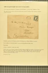 1896: Selection of six covers and cards. Comprising; 5 c. stationery ...