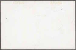 1902/05: 2 s. Die Proof of the value tablet in black, printed on ...