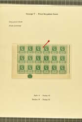 1912/22: Collection of unused King George V Mult Crown CA issue, ...