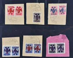 1913: A fine selection of double eagle overprinted Turkish ...