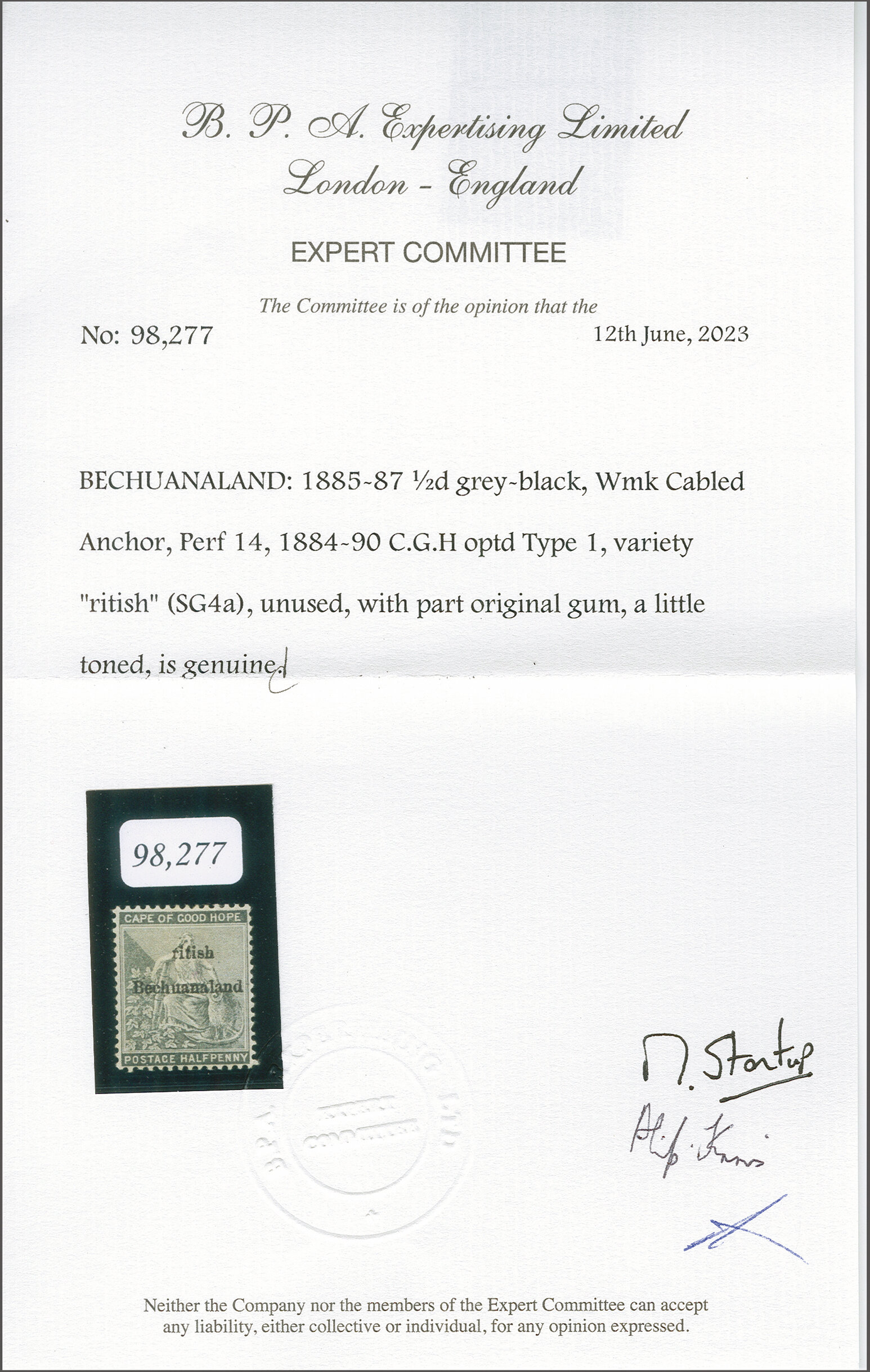 Image 2 for lot number 904 for 347th to 355th Corinphila Auction