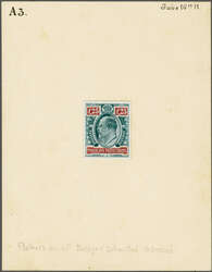 Nyasaland Protectorate 1911 (June 16): De La Rue composite Essay for ...