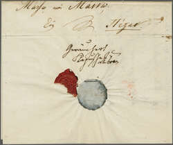 Vidin Austrian P.O. 1842: Entire letter from Widdin to Pesth, Hungary ...