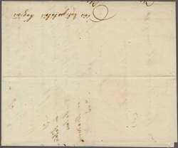 Vidin Austrian P.O. 1842: Entire letter from Widdin to Pesth, Hungary ...