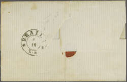 1871: 10 bani orange-yellow, a fine example in a vivid shade with ...