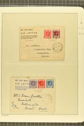 Airgraphs & Air Letters 1943/53: Selection of 20 Air Letters ...