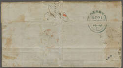 1852 (July): Soldier's concessionary rate entire from Bombardier ...