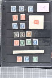 1867: American Banknote Company issue, the collection on leaves and ...