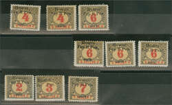 Second Stanyslaviv / Stanislau Issue, 1919 (May 5): Lot of six ...