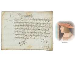 Maximilian I HRR (1459-1519) - 1514 (14. Juni): Kurierbrief gegeben ...