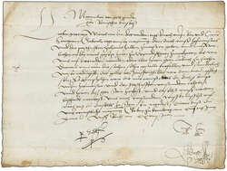 Maximilian I HRR (1459-1519) - 1514 (14. Juni): Kurierbrief gegeben ...