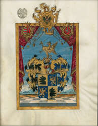 Kaiserin Maria Theresia (1717-1780) - 1770: Adelsurkunde für Wenzel ...