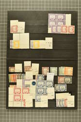 1941/1975: Mixed group with 1941 Centenary sets of six (2) large part ...