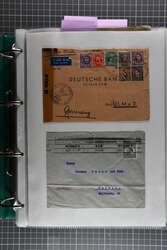 Lots & Collections 1870/1990c: Old collection beginning with stamps ...