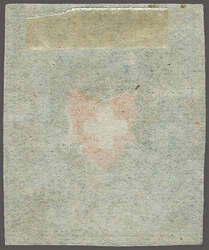 Ohne Kreuzeinfassung: Type 4 mit markanter Druckabart: "Fehlstelle im ...