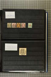 1880/1947ca.: Sammlungsbestand Schweizer Postagenturen im Ausland mit ...