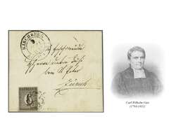 Kilchberg: Zürich 6, Type III, die 88. Marke des Hunderterbogens mit ...