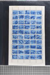 1890/1980ca: Ein umfangreiches Bogenalbum mit schätzungsweise 4.000 ...