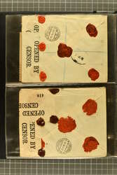 1914/44: Three albums with Censor covers one album WW1 various ...