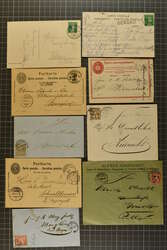 1862/1980ca.: Schweizerische SCHIFFSPOST. Konvolutartiger Bestand ...