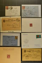 1862/1980ca.: Schweizerische SCHIFFSPOST. Konvolutartiger Bestand ...