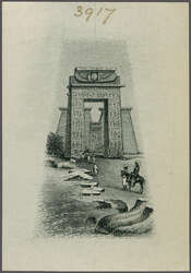 1914: De La Rue Essay for the 20 m. value showing the Archway of ...