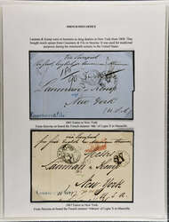 French Post office in Smirne 1847/1900c.: Postal History collection ...