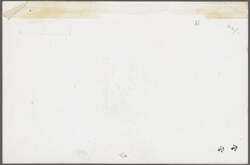 1888: De La Rue Die Proof for 4 m. value, printed in black on glazed ...