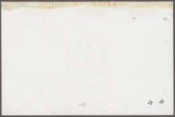 1888: De La Rue Die Proof for 1 pi. value, printed in black on glazed ...