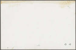 1888: De La Rue Die Proof for 2 pi. value, printed in black on glazed ...