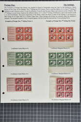 1922 (Oct 10): The Postage Due 'Monarchy' overprint collection on ...