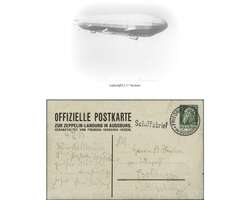 LZ 17 Sachsen - Fahrt Augsburg - Friedrichshafen1913 (4. Mai): ...