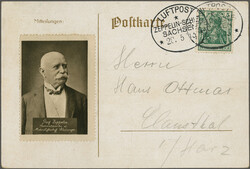 LZ 17 Sachsen - Rundfahrt Oos - Stuttgart - Oos 1913 (28. Mai): ...